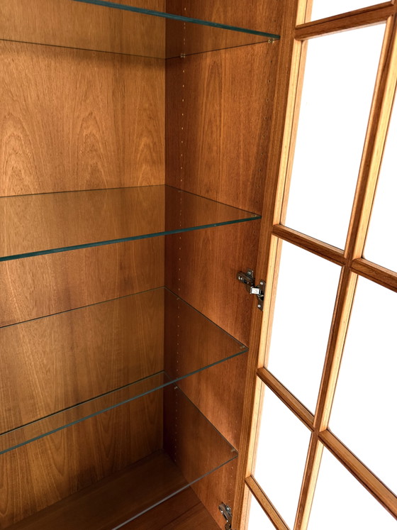 Image 1 of Vitrine vintage XL en teck, Dyrlund '80