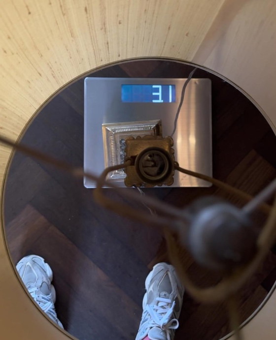 Image 1 of Lampade da tavolo in stile Impero francese (set di 2) – Ottone dorato, design neoclassico