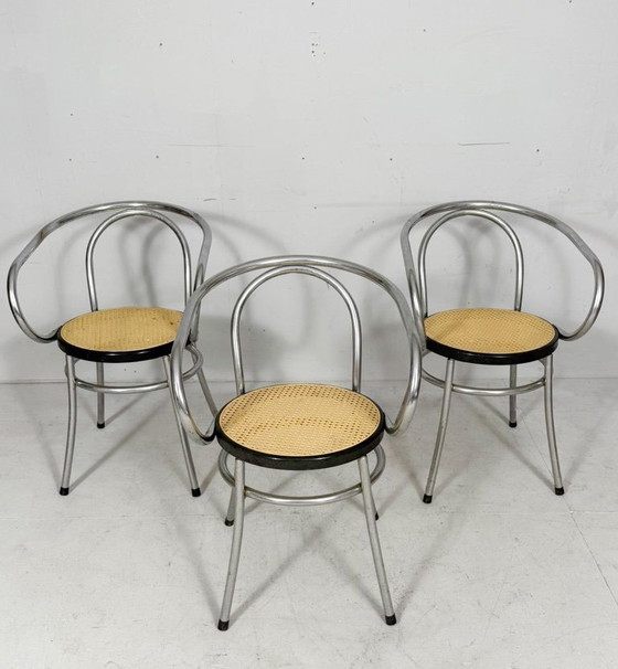 Image 1 of 4er Set Stühle/Esszimmerstühle im Stile von Thonet, Deutschland, 90er Jahre