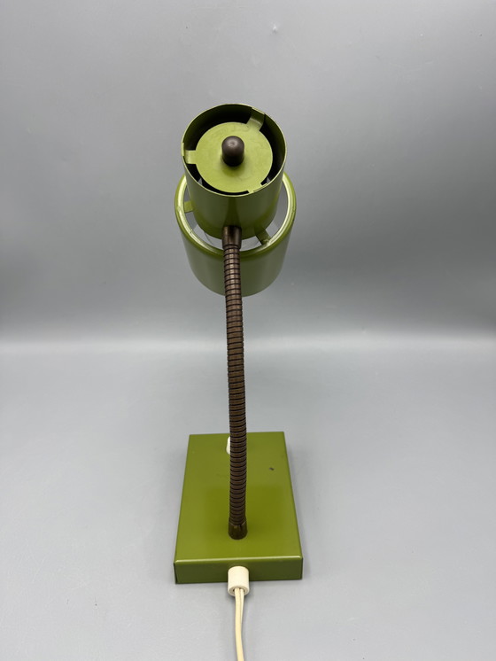 Image 1 of Vintage green desk lamp – 70s style