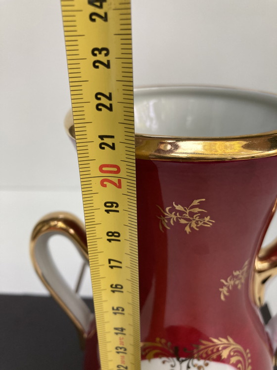 Image 1 of Vase en porcelaine de limoges vintage 80’S