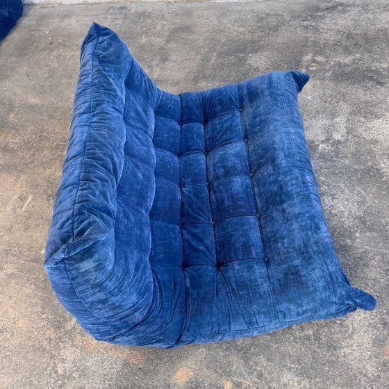 Image 1 of Ensemble complet Ligne Roset Togo – Canapé 1 + 2 + 3 places et élément d'angle