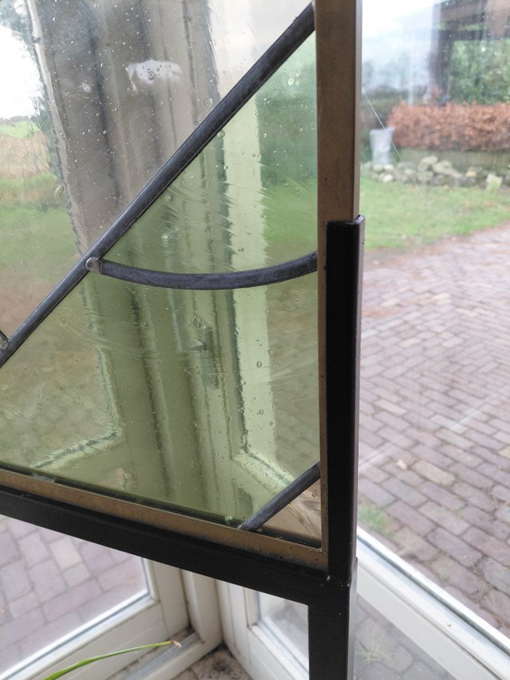 Image 1 of UNIQUE! Stained glass window by Joost Swarte