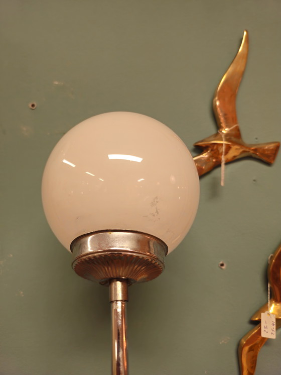 Image 1 of Vintage Bulb Lamp Table Lamp Desk Lamp Bulbs Chrome