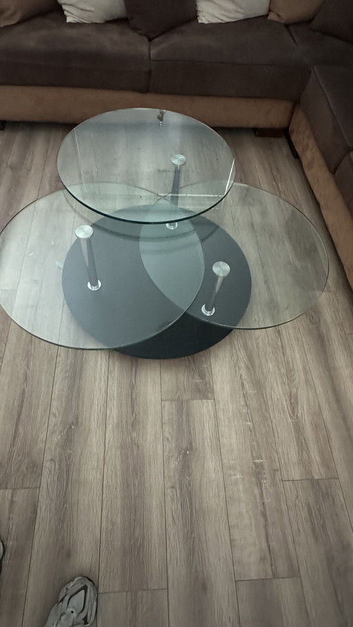 Ronald Schmitt glass coffeetable