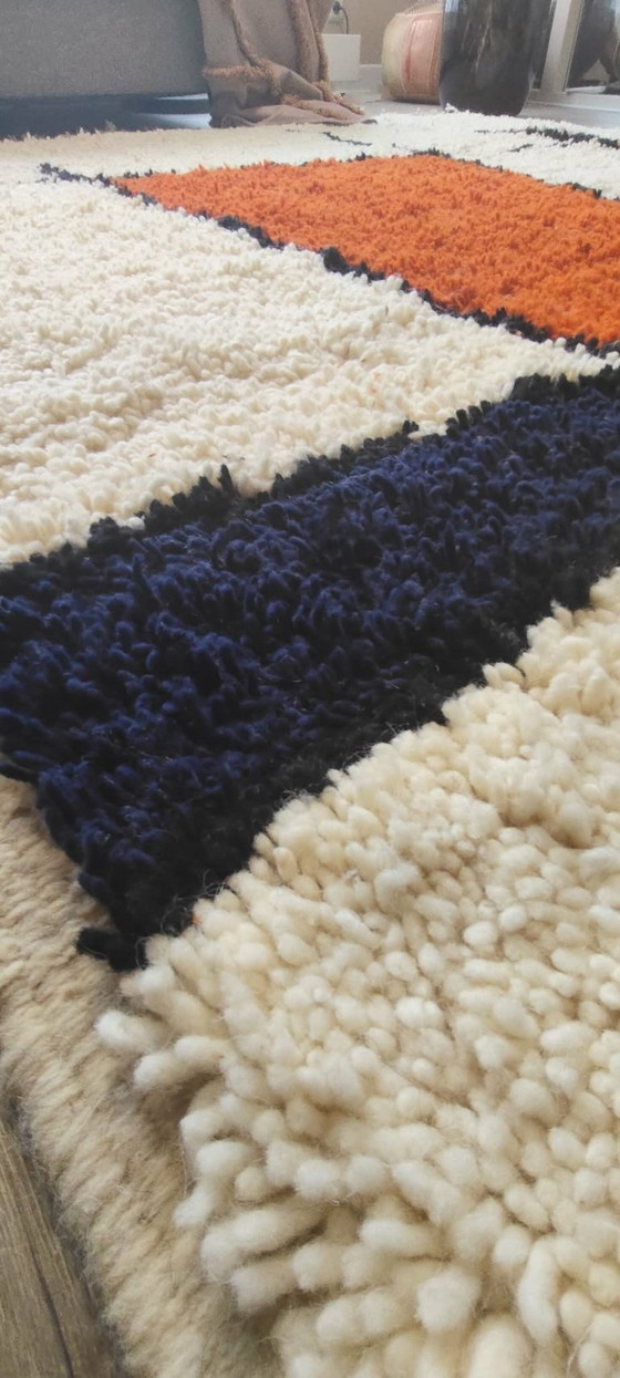 Image 1 of Berbertapijt vloedkleed nieuw wol 200 cm x 300 cm marokkaans