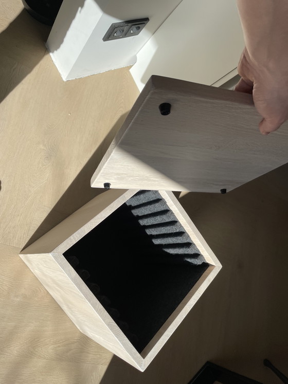 Image 1 of Wooden castle board game table