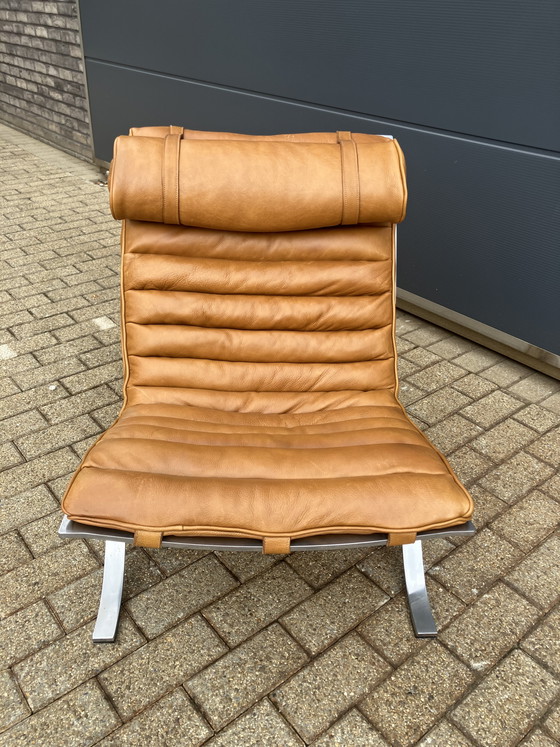 Image 1 of Arne Norell Ari lounge chair, Camel Cognac leder NIEUWSTAAT!