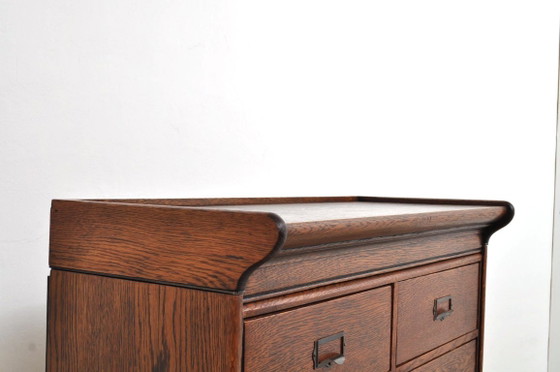 Cassettiera antica Globe Wernicke, primi del '900. – Cassettiere, Wood (photo 5 of 14)