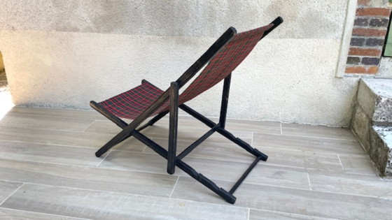 Vintage Canvas Folding Sun Lounger – Sunbed (photo 21 of 35)