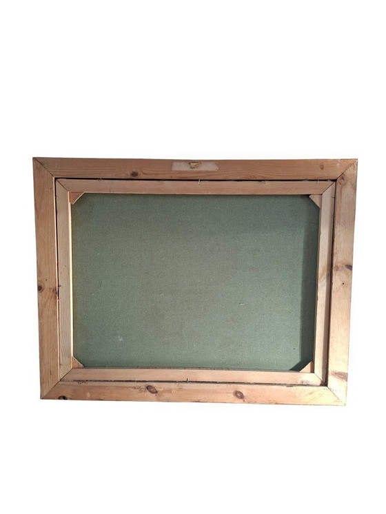 Image 1 of Splendido Dipinto Olio su Tela Paesaggio Arcadico di A. Velotti