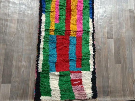 Image 1 of Mehrfarbige Berberteppiche aus Leinen, 400 cm x 100 cm