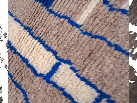 Image 1 of Nieuw Marokkaans Boujaad loper 'Palomina' | Handgeknoopt Berber vloerkleed | 214 × 83 cm