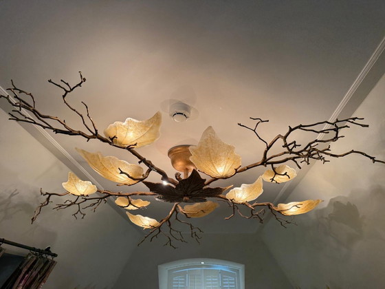 Image 1 of Beautiful handmade ceiling lamp (Serip outono)