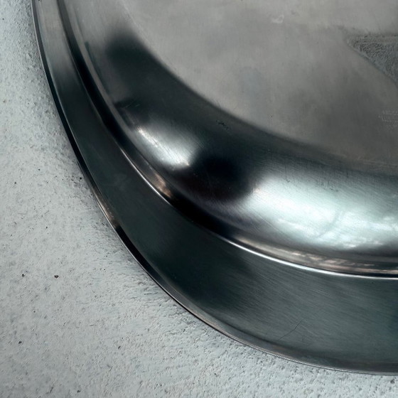 Image 1 of Vassoio Alessi in acciaio inox, piatto da portata L41cm