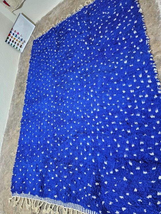 Berber Vloerkleed – Een sterrennacht geïnspireerd op Marokkaanse kunst 200/300cm – Vloerkleden en tapijten (photo 7 of 12)