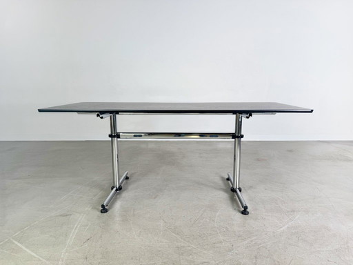 25x Original USM Haller Bureau Kitos M Plus chêne noir