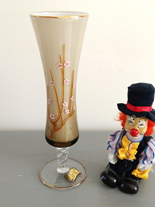 Vase en Verre de Murano Fabriqué en Italy