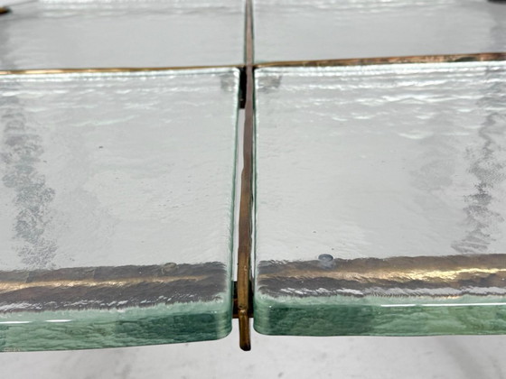 Image 1 of Brutalist side table/coffee table from the 1980s by Lothar Klute, Germany.