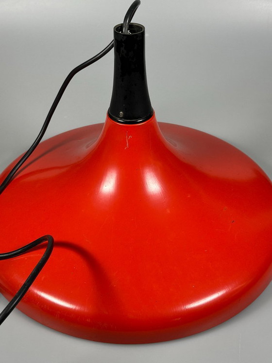 Image 1 of 60er 70er Jahre Erco Deckenlampe Deckenleuchte Kugellampe Metall Aluminium