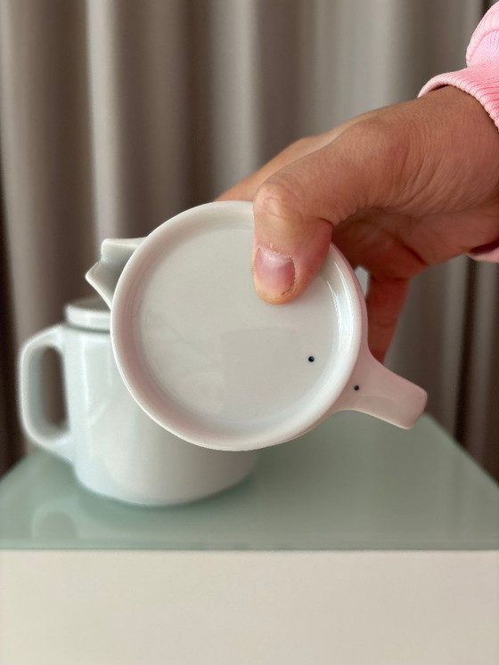 Deux théières en céramique blanche, thomas, Accessoires de table, Modern (photo 8 sur 15)