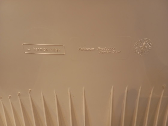 Image 1 of 2 chaises Herman Miller Panton de 1978