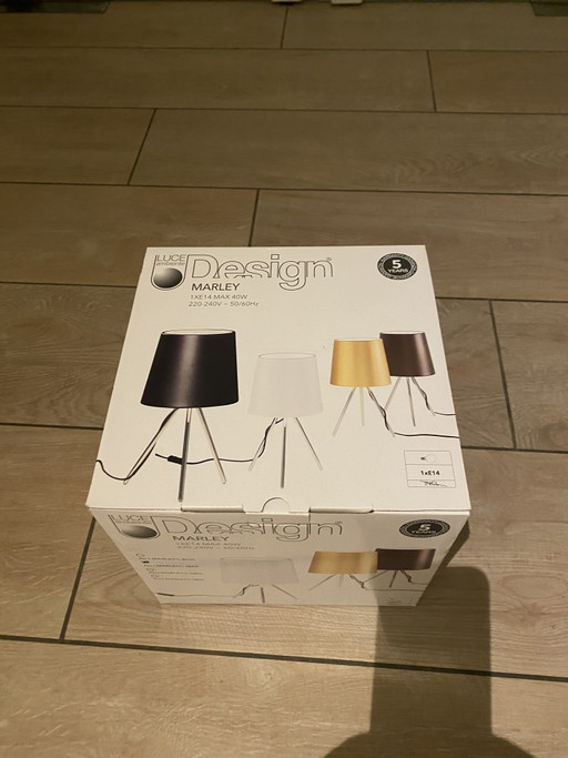 Table lamp – tafellampen, Metal, Chrome