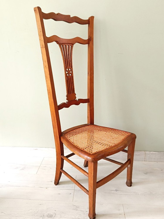 Image 1 of Caned nursery chair