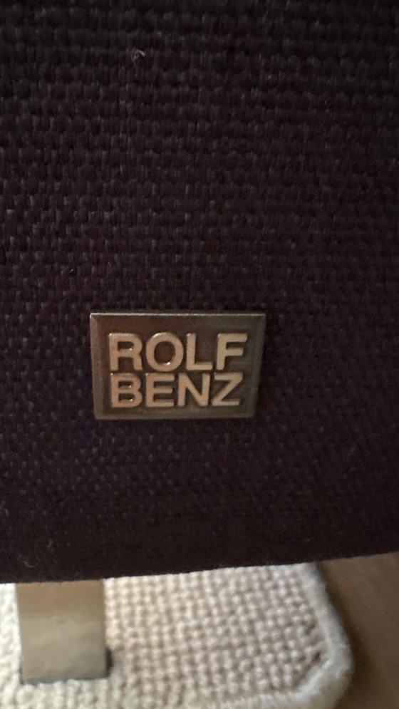 Image 1 of Canapé Rolf Benz - modèle 310 - bleu foncé