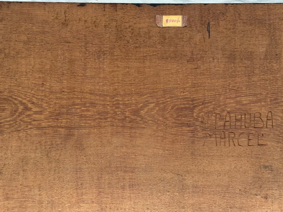 Image 1 of African Wood Carving Signed