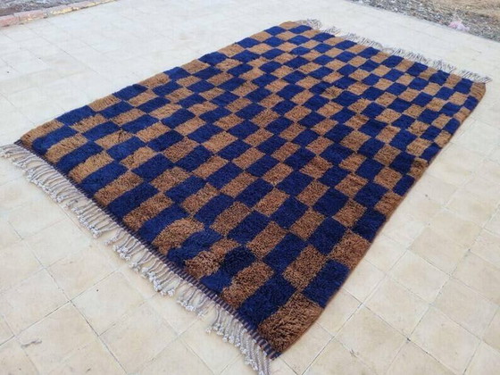 Marokkaans Berber vloerkleed gedecoreerd 300cmx150cm – Vloerkleden en tapijten, Wool, Bohemian (photo 7 of 7)