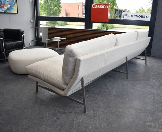 Image 1 of Canapé et repose-pieds Fritz Hansen PL 103, design Piero Lissoni