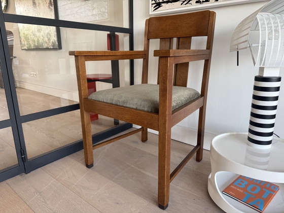 Image 1 of Poltrona Art Deco della scuola di Amsterdam