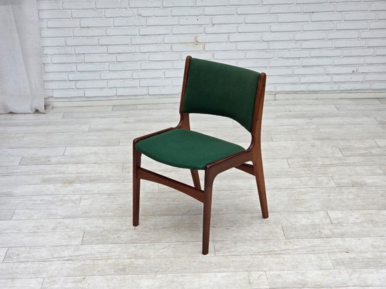 Image 1 of 1960er Jahre, Dänisches Design von Erik Buch, Set aus 4 Esszimmerstühlen Modell 89.