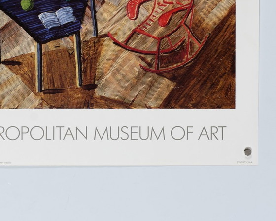Image 1 of David Hockney The Metropolitan Museum of Art – 1990 – Original Vintage Exhibition Poster by David Hockney – Pop Art – 107x71 cm