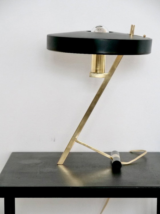 Philips Louis Kalff Mid Century Diplomat Z Lamp – Table lamps, Brass (photo 5 of 24)