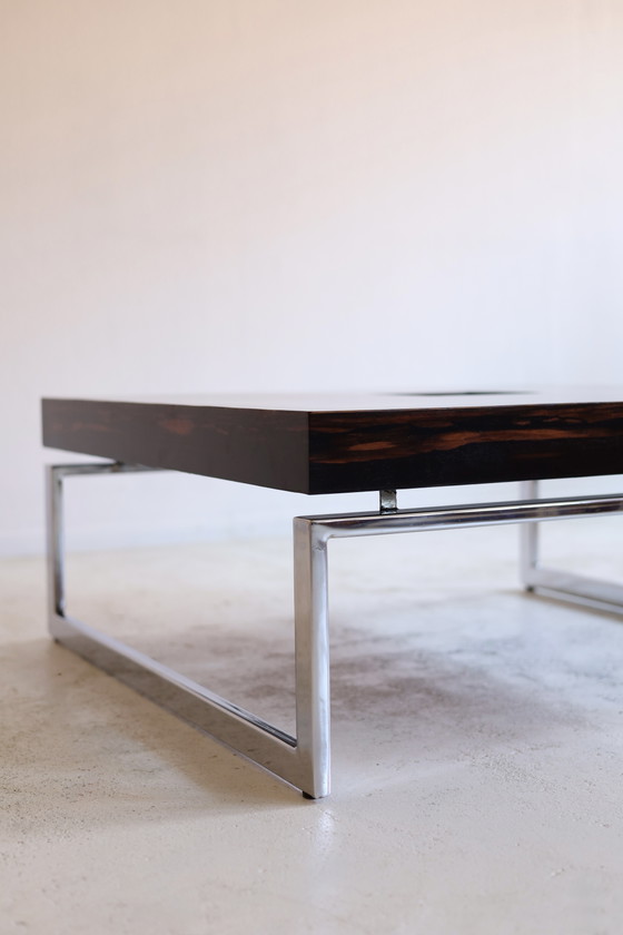 Image 1 of table basse en bois de Coromandel