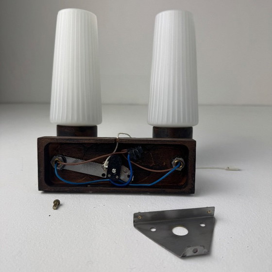 Image 1 of ANCIENNE APPLIQUE DOUBLE SCANDINAVE VINTAGE