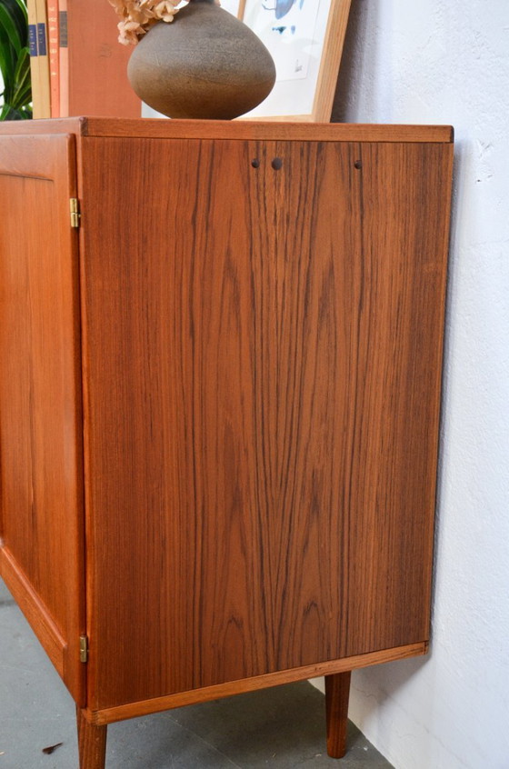 Image 1 of Credenza vintage, cassettiera in teak, stile metà secolo, anni '70, armadio retrò