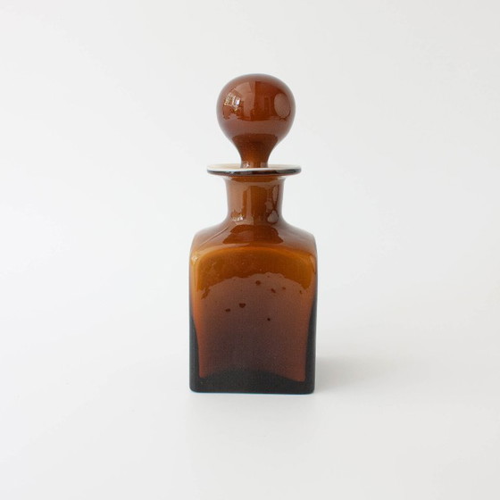 Vintage 1960s Brown Opaline Glass Bottle from Marinha Grande – Table accessories (photo 3 of 12)