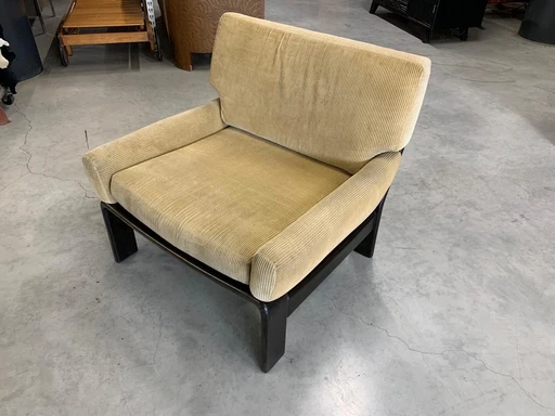 Mid - Century Armchair In Original Upholstery