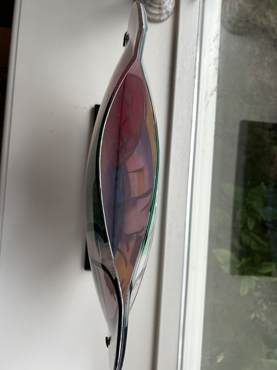 Decorazione in Vetro Colorato su Base – Oggetti decorativi, Glass, Metal (photo 5 of 5)