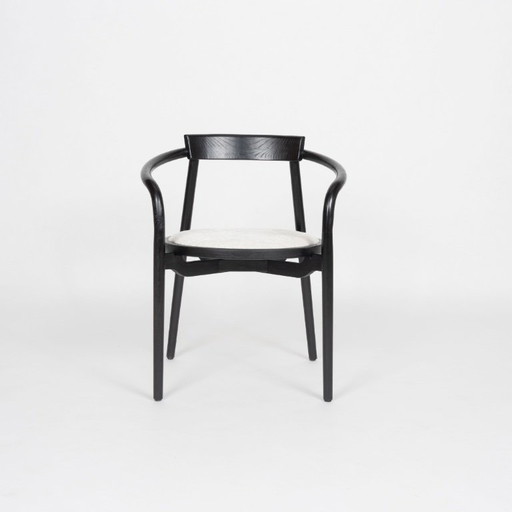 Sedia da pranzo Edo nera