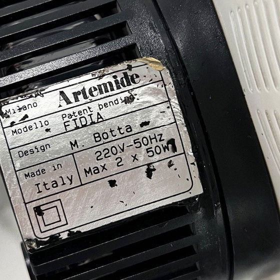 Image 1 of Applique murale Fidia de Mario Botta pour Artemide, années 1980