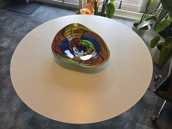 Tavolo design vintage Tecta anni '70 – speciale costruzione estensibile – Tavoli da pranzo, Metallo, lamine (photo 2 of 8)