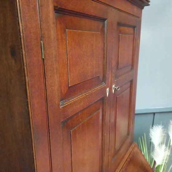 Image 1 of Engelse Top secretaire ca. 1770