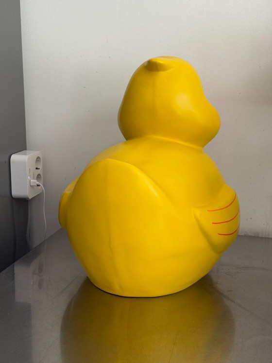 XXL Yellow Bath Duck Statue, Pop Art Sculpture – Plastic, Fiberglass (photo 7 of 9)