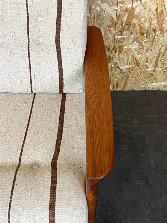 Image 1 of Poltrona in teak Easy Chair anni '60-'70 di Sven Ellekaer per Komfort Design Danimarca