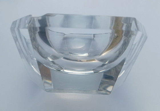 Image 1 of Val Saint Lambert crystal ashtray