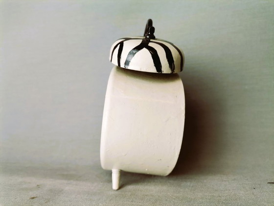 Image 1 of Vintage Duitse wekker met bel van Jerger